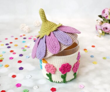 Flower House Pattern Crochet Pattern