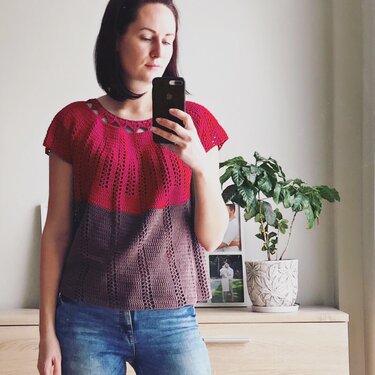 Crochet Pattern - Horizon Top