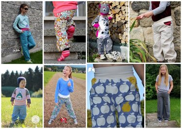 Hose Chill & Relax Wohlfühlhose Gr. 86 - 164 - Nähen