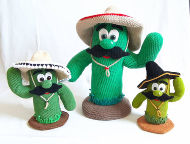 Wild Life XXL - CACTUS MIGUEL - crochet pattern