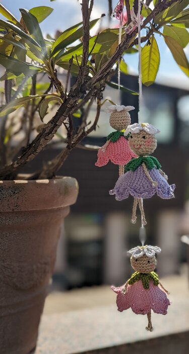 Blumenmädchen - Häkeln