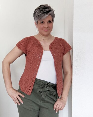 Häkelanleitung für den Frieda Bolero