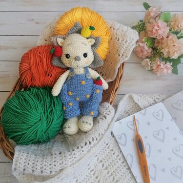 Crochet pattern hedgehog