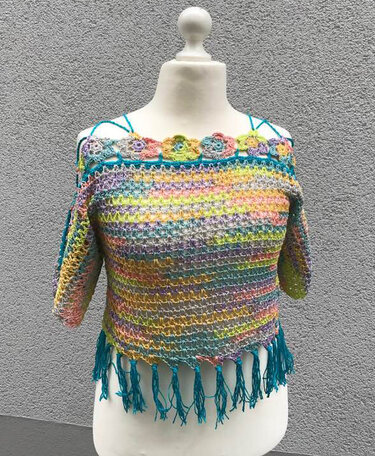 süßes Oberteilchen "Sommertag" - Häkeln