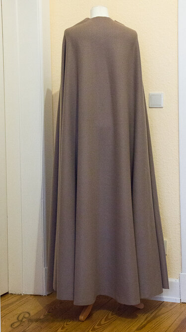 Mittelalter Radmantel Umhang mit oder ohne Kapuze PDF - Nähen