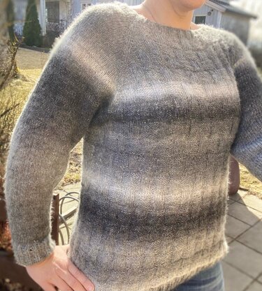Anleitung RVO-unisex-Kuschelpulli "Harz" Größe S-XXXXL - Stricken