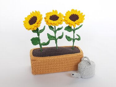 Regenwurm Fleur - Häkelanleitung