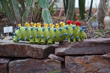 Anleitung Raupe der Cecropia Motte - Häkeln