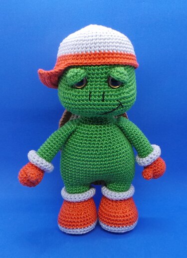 Häkelanleitung Schildkröte Susi