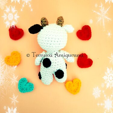 Crochet pattern Francis Cow
