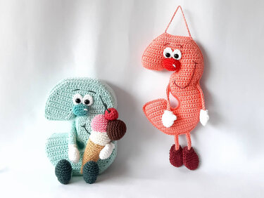 Number 3 - crochet pattern