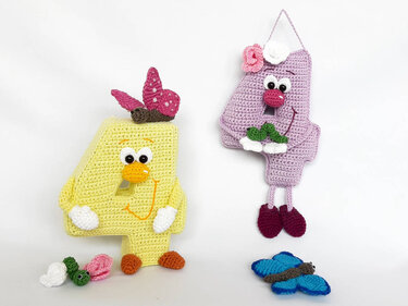 Number 4 - crochet pattern