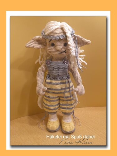 Häkelanleitung / Amigurumi / Elfchen Eleonora