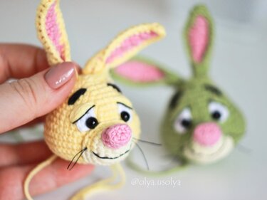 Hase der Bauer Häkelanleitung Amigurumi Spielzeug (Osterhase) - Bild 3