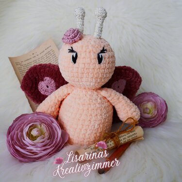 Häkelanleitung Schmetterling Mia, Amigurumi, Deutsch