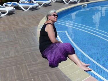 Sommer Rock "Sunny Beach" - Häkeln