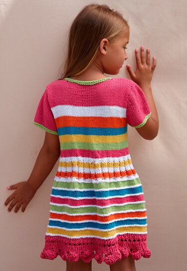 Strickanleitung Kleidchen Majira