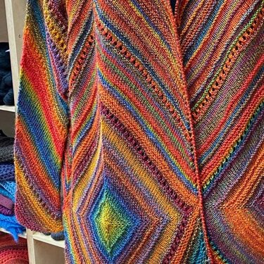 Anleitung Colorways 3 - Jacke Oversize - Stricken