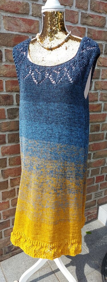 RVO-Sommertop / Trägerkleid "Nordstrandischmoor" bis Gr. XXXXL - Stricken