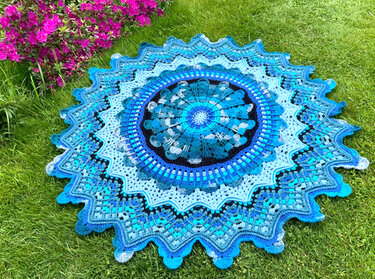 Sternendecke "Bellatrix" - Häkeln