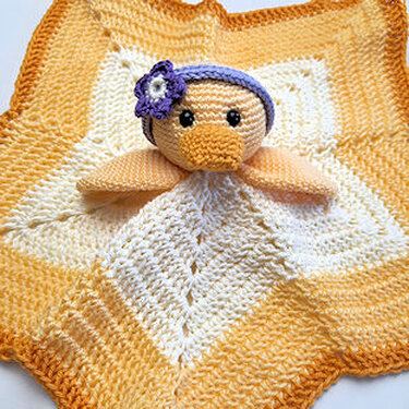 Häkelanleitung für Schnuffel-Ente