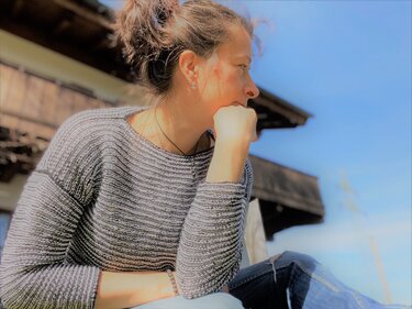 Nahtloser Wende-Sweater "Lakritz" in 6 Größen - Stricken