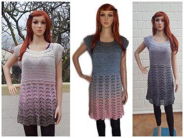 Häkelanleitung Tunika / Minikleid "Davia" - Bild 5