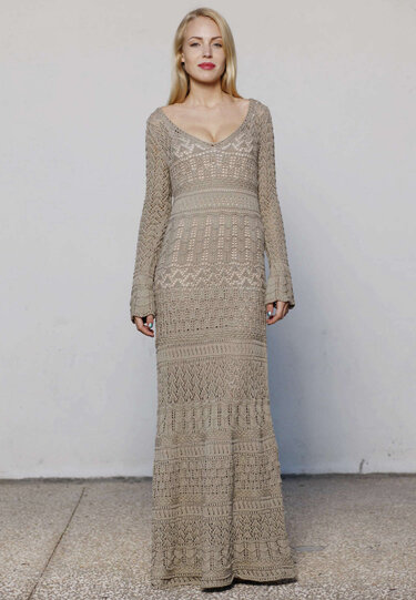 Strickanleidung: Maxikleid Caoimne - Bild 2