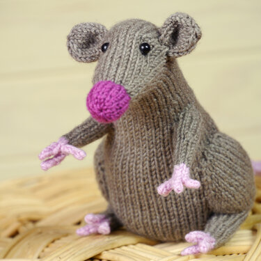 Schlange Rüdiger und Chuck die Ratte, Strickanleitung