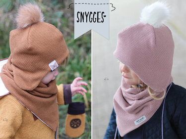 Ohrenmütze "JANNE" - Schnittmuster und Anleitung - Nähen