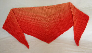 Häkelanleitung Tuch "Salmone"