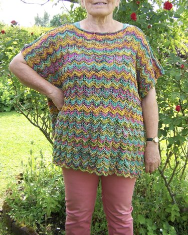 Strickanleitung für Tunika "Samba"