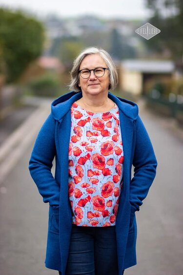 Cardigan Damen – Schnittmuster Gr. 32-58 – Svala - Nähen