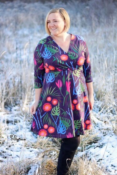 Ebook Wickelkleid Damen - Nähen