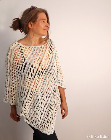 Poncho "Symphonia" im Mustermix - H&auml;kelanleitung - Bild 7