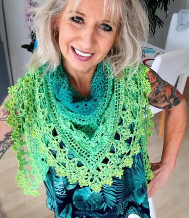 Flower Wonder - Häkeltuch - Bild 15