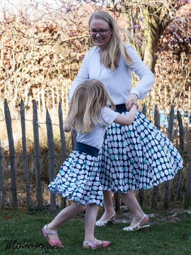 Anleitung Drehrock SalixMini von 86 - 152 - Nähen