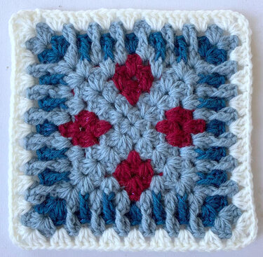 süßes Granny BLU - Häkeln