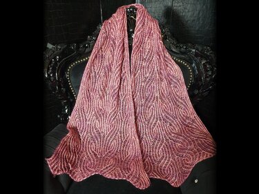 Anleitung Schal Celtic Garden - Stricken