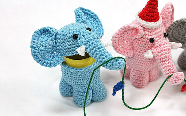 Crochet Pattern Surprise Pet Elephant Törü