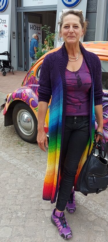 FREIHEIT Ärmelschal - Häkeln