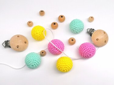 Häkelanleitung Kinderwagenkette