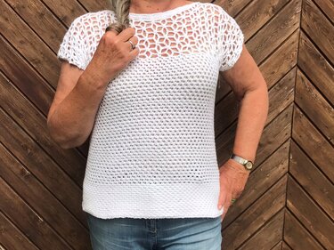 Sommertop in 3 Mustern -Häkelanleitung - Bild 3
