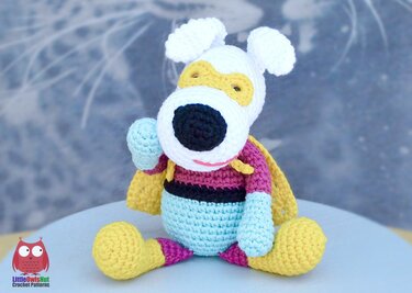 306 Crochet Pattern Buffy The Super man