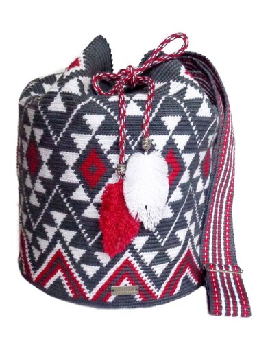 Pattern for Mochila "Alejandra"/ Single-Thread-Technique of Wayuu" - Crochet