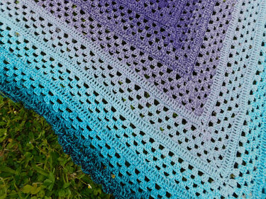 Dreieckstuch GRANNY'S LOVE Häkelanleitung - Bild 3