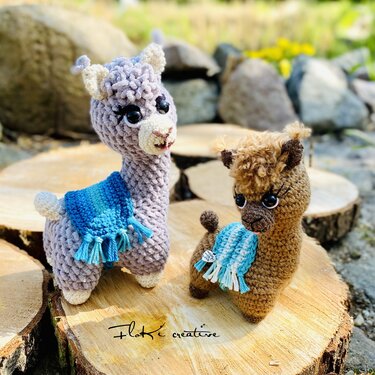 Häkelanleitung Alpaka, Minialpaka, deutsch, Amigurumi - Häkeln