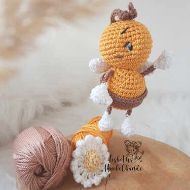 Crochetpattern Bertie Bee/Amigurumi/Crochetdoll/Crochetanimal/Crochetbee
