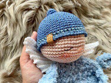 Guardian Angel Lovey - English pattern - Crochet