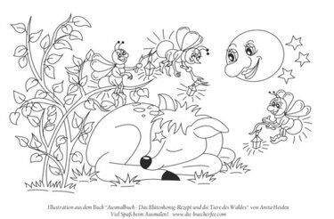 Die süßen Glühwürmchen von der Märchenwiese - Basteln